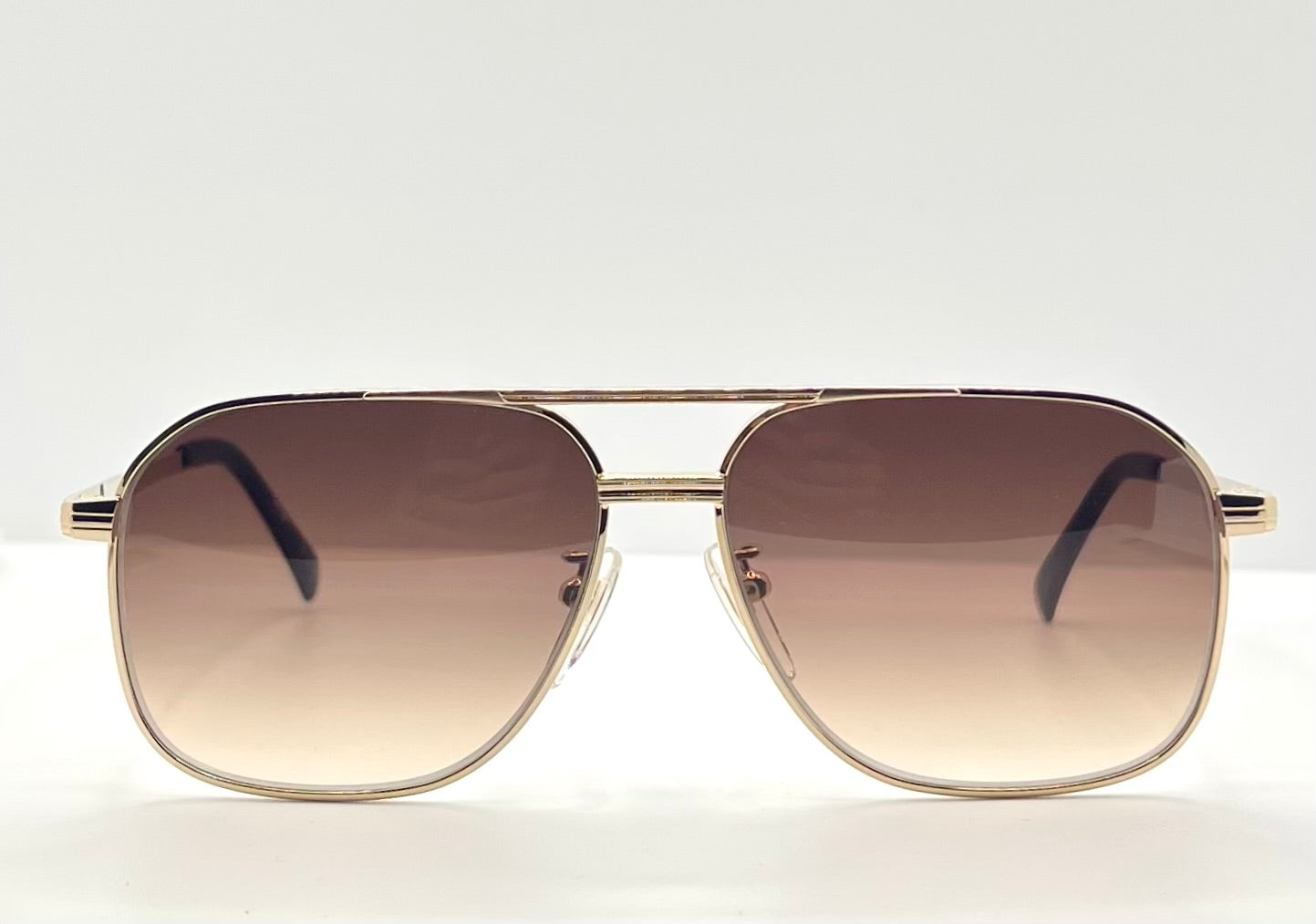 CULTURE HOUSE No. 375 – Vintage Japanese Deadstock Sunglasses | w/ New, Custom Tobacco Gradient Lenses (TITAN-P)
