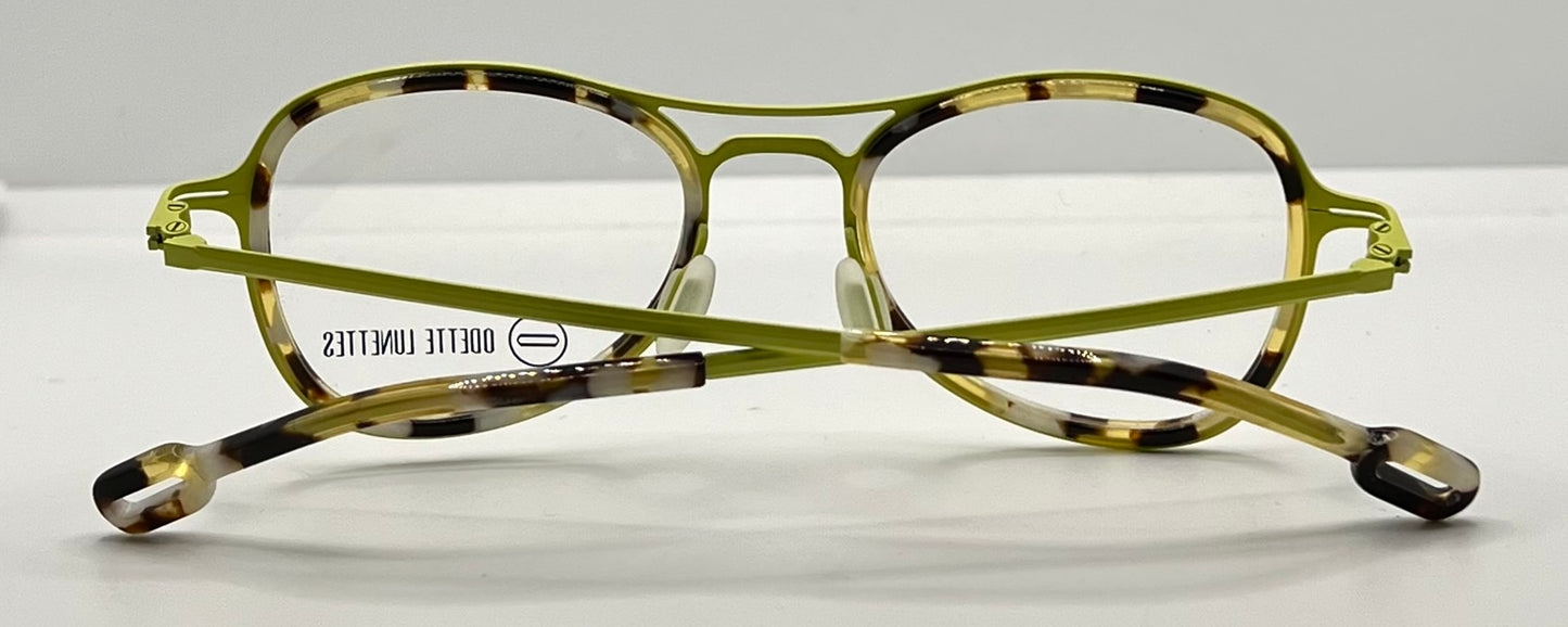 Odette Lunettes “Chevalier” Eyeglasses-New/Unworn-Rare-Made in Belgium