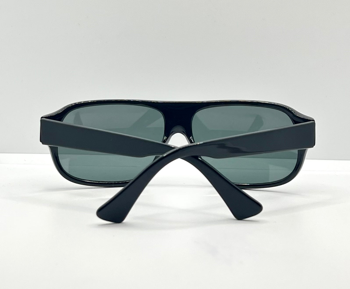 Deadstock Kala Eyewear “6 Base- USA Made Green Lenses-Black Frame