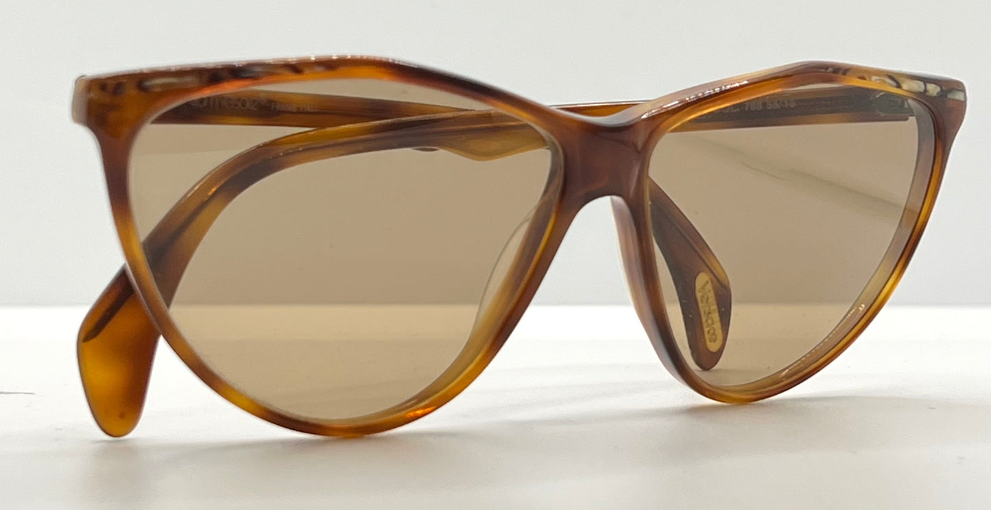 Gianni Versace 445 Vintage Sunglasses w/Original Glass Lenses-Deadstock