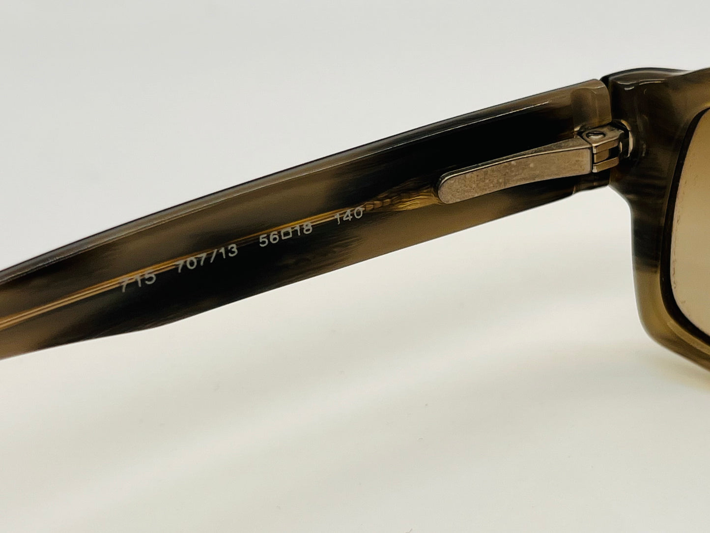 Bvlgari BV715 707/13 Sunglasses – Black Frame with Brown Gradient Lenses