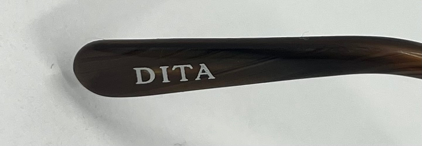 DITA WAX 9800A Made in Japan Rectangular Aviator Sunglasses-Y2K Vintage