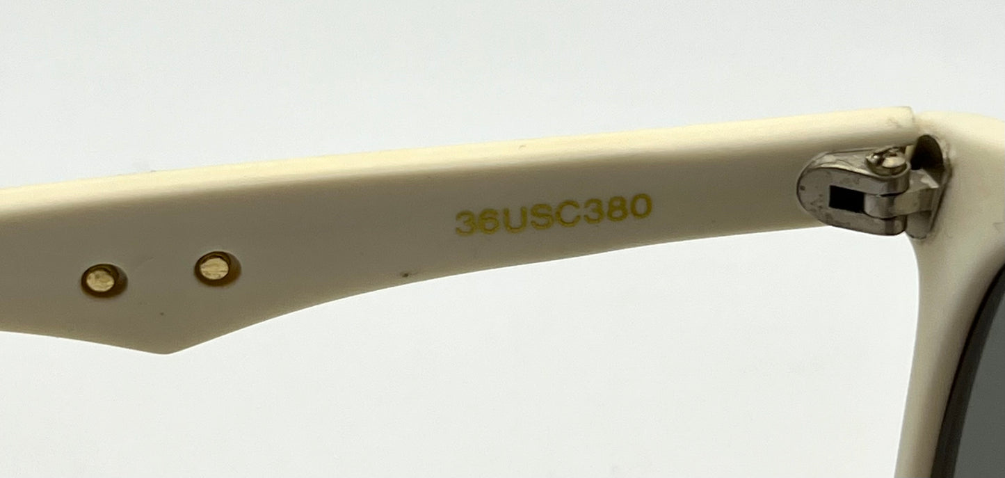 USA Olympic Vintage Sunglasses-Ivory Frame-36USC380 – Deadstock-Rare LA Era Collectible