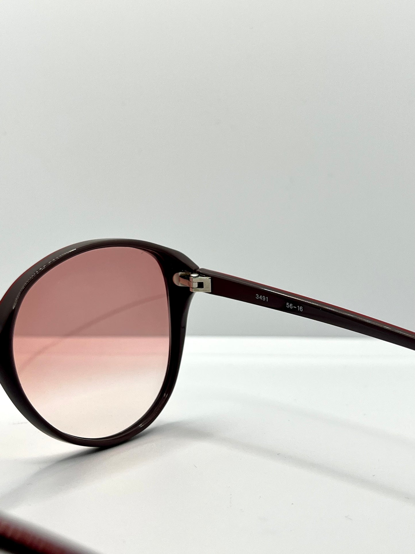 Sir Winston 3491-Vintage Sunglasses-Rosé Smoke Fade Lenses-Deadstock-Italy