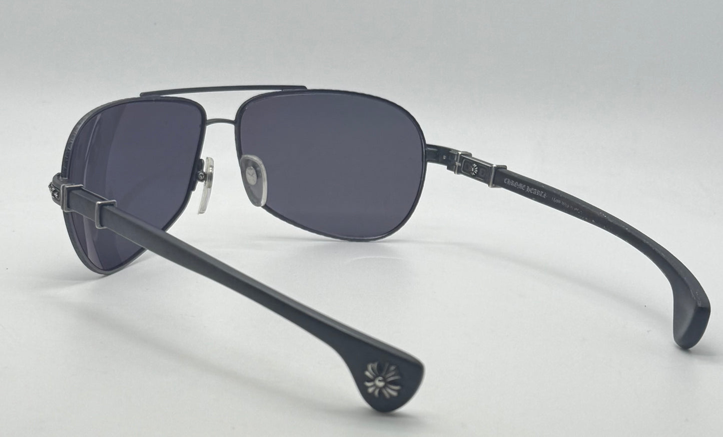Chrome Hearts Grand Beast II Sunglasses – Frost Mirror Lenses – Full Kit – Rare
