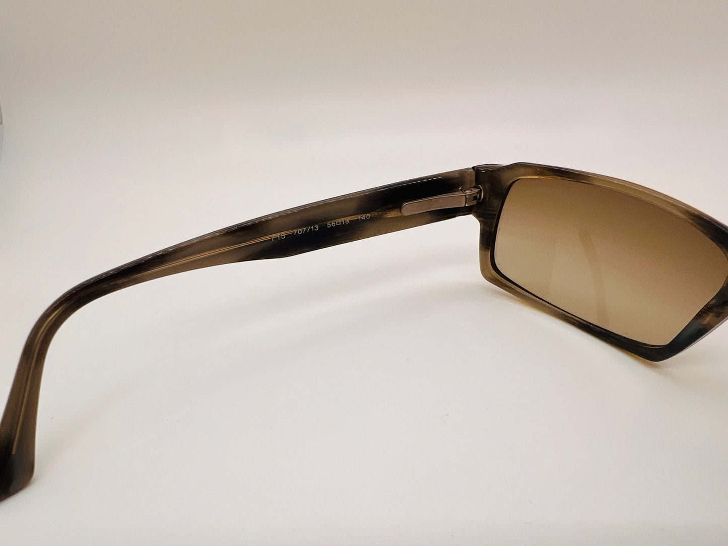 Bvlgari BV715 707/13 Sunglasses – Black Frame with Brown Gradient Lenses
