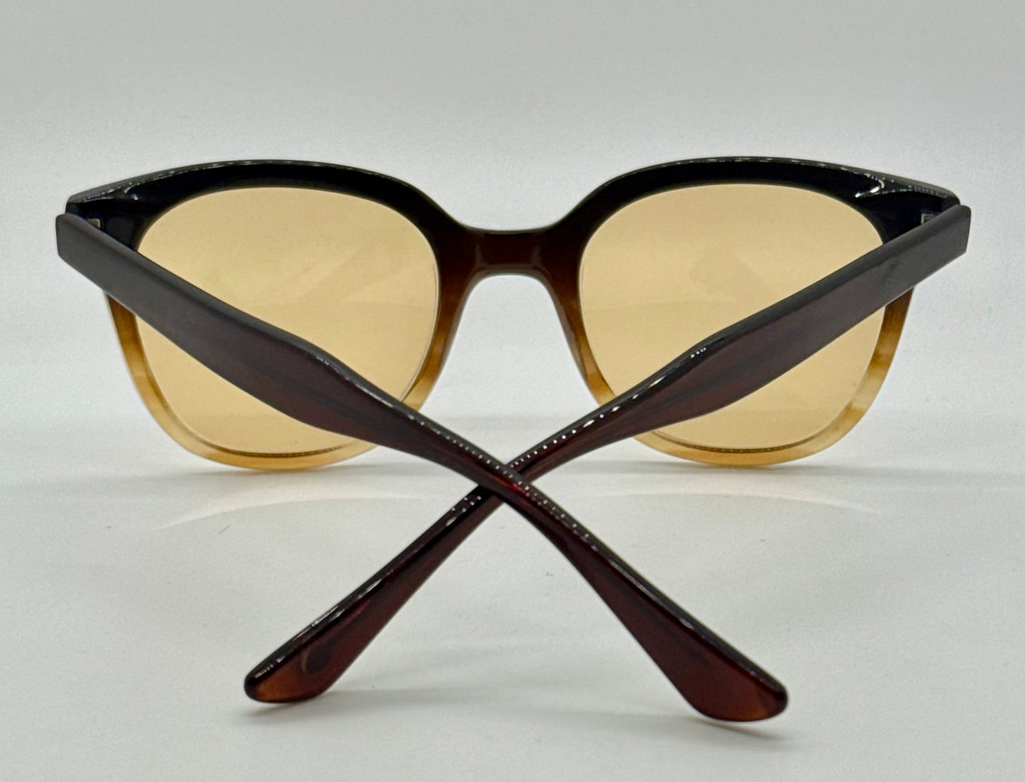 Victory Collection-Garfield 210 COF Vintage Sunglasses w/New Day/Night Custom Amber Tint Lenses