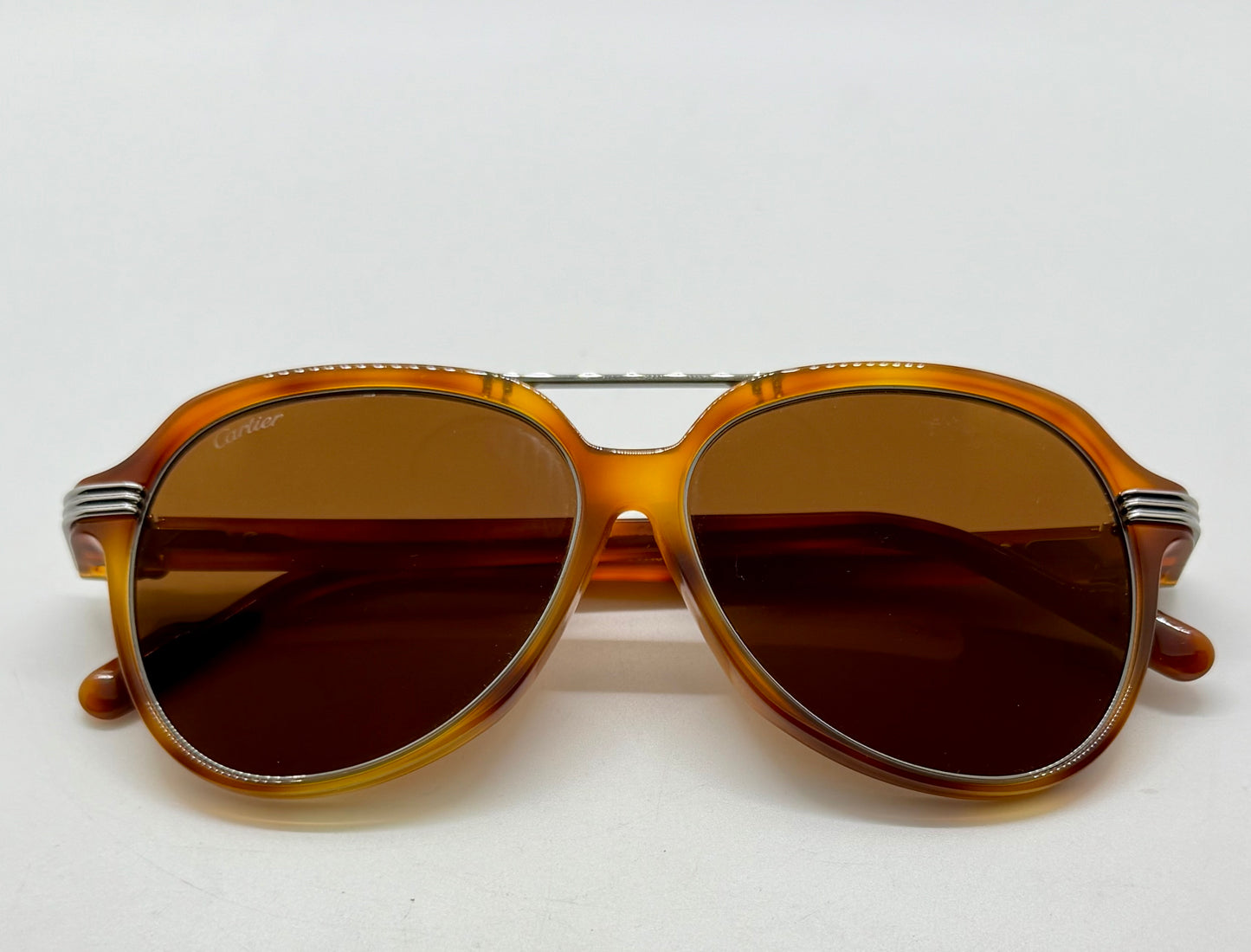 Cartier CT0419S 003 Havana Sunglasses-Unisex Fit-Zeiss Lenses-Authentic Luxury Frame