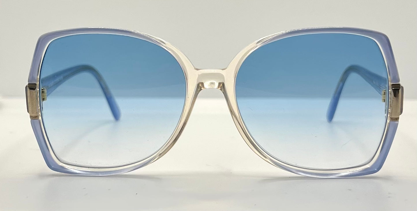 Silhouette M1153/20 C2720 Vintage Sunglasses w/New Ocean Blue Custom Gradient Lenses-Unworn 56mm-Austria