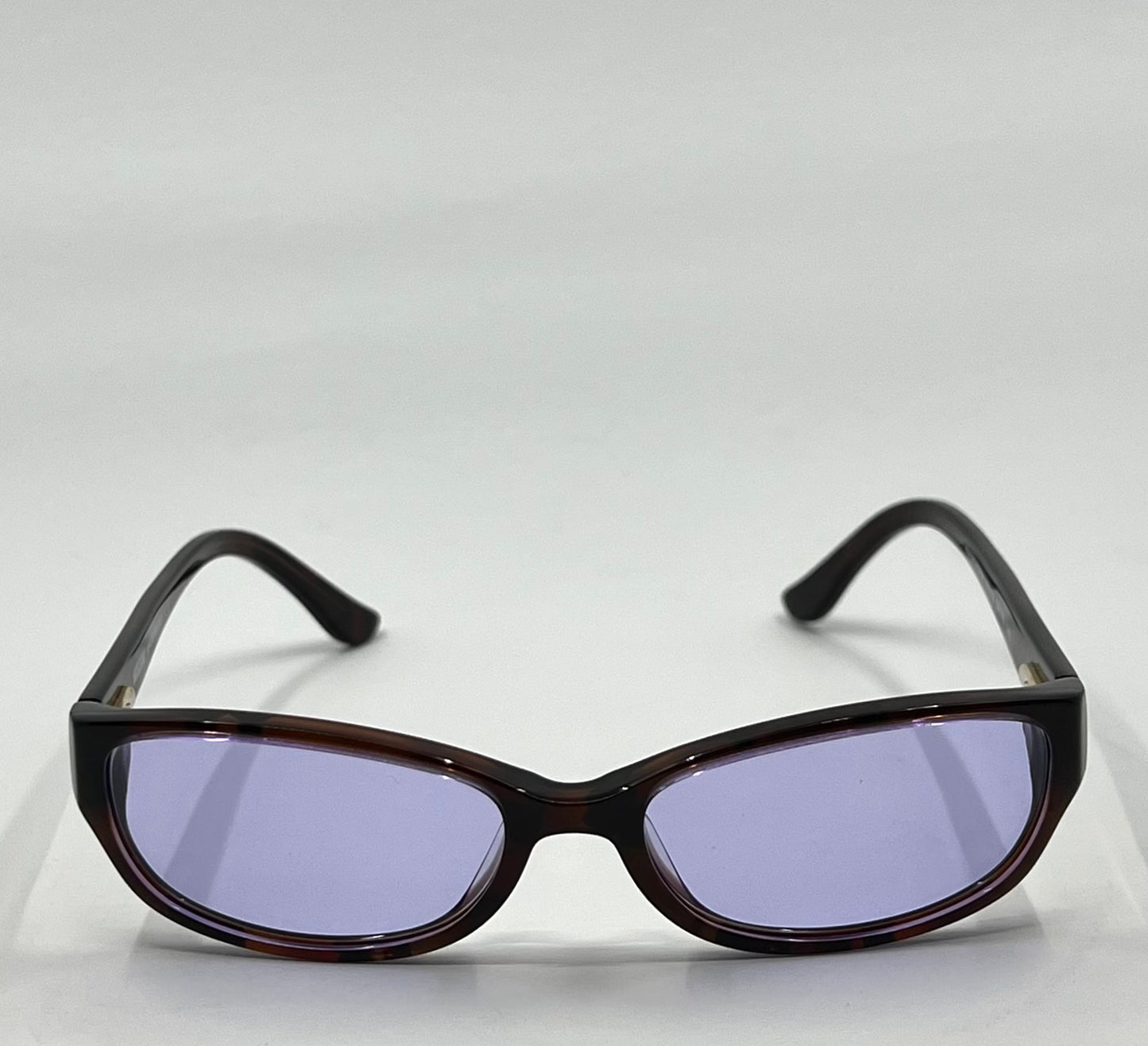 Moschino MO096-04 Vintage Sunglasses w/New Solid Purple Custom Tinted Lenses-Full Kit-Italy
