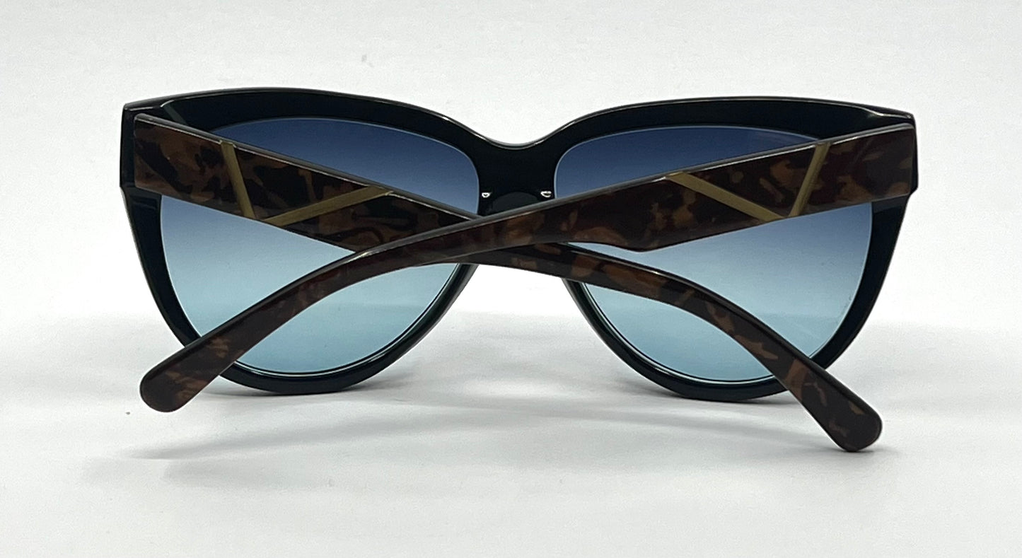 France Look VIRJNIE 1 CS 76 Vintage Sunglasses w/New Gradient Tinted Custom Lenses-Unworn
