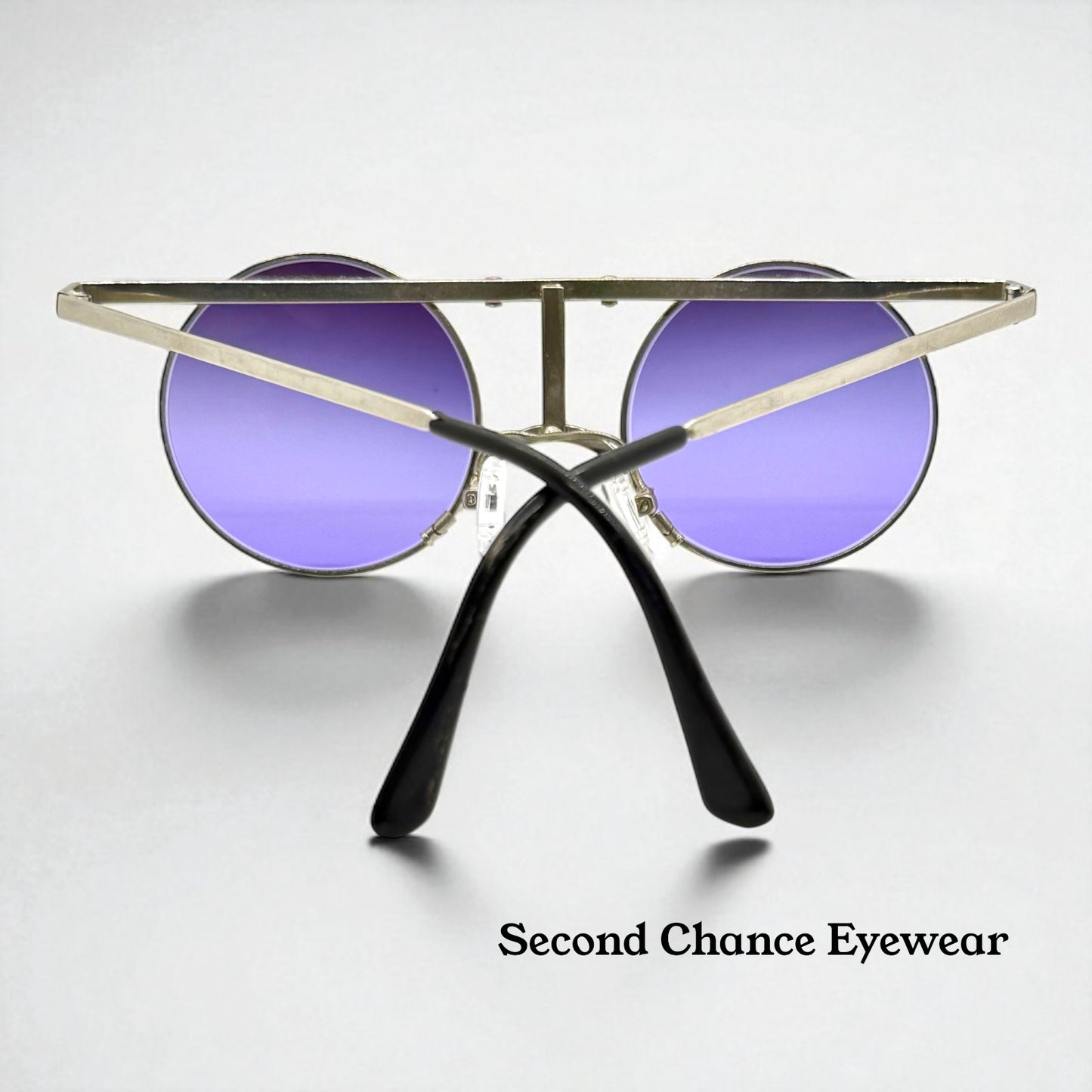 1986 Larry Leight i’dentity Sunglasses-RARE Early Oliver Peoples History-Warhol Linked Design