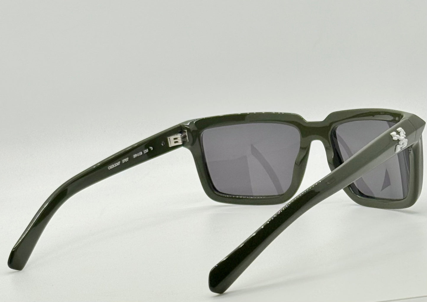 Off-White™ OE RI067 5707 GREEN Sunglasses-Rare Colorway-New/Unworn-Full Kit-59mm