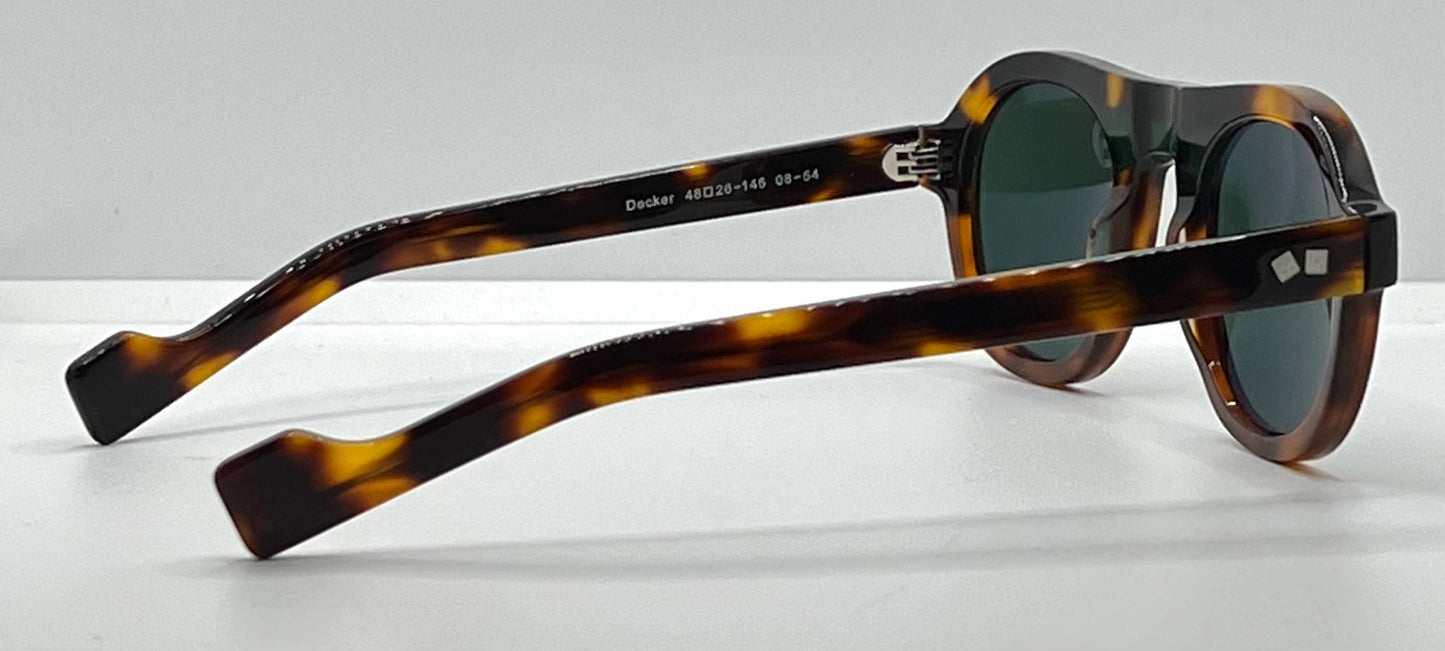 Entourage of 7 Decker 48-26-145 Tortoise Sunglasses – Brand New/Unworn – Full Kit