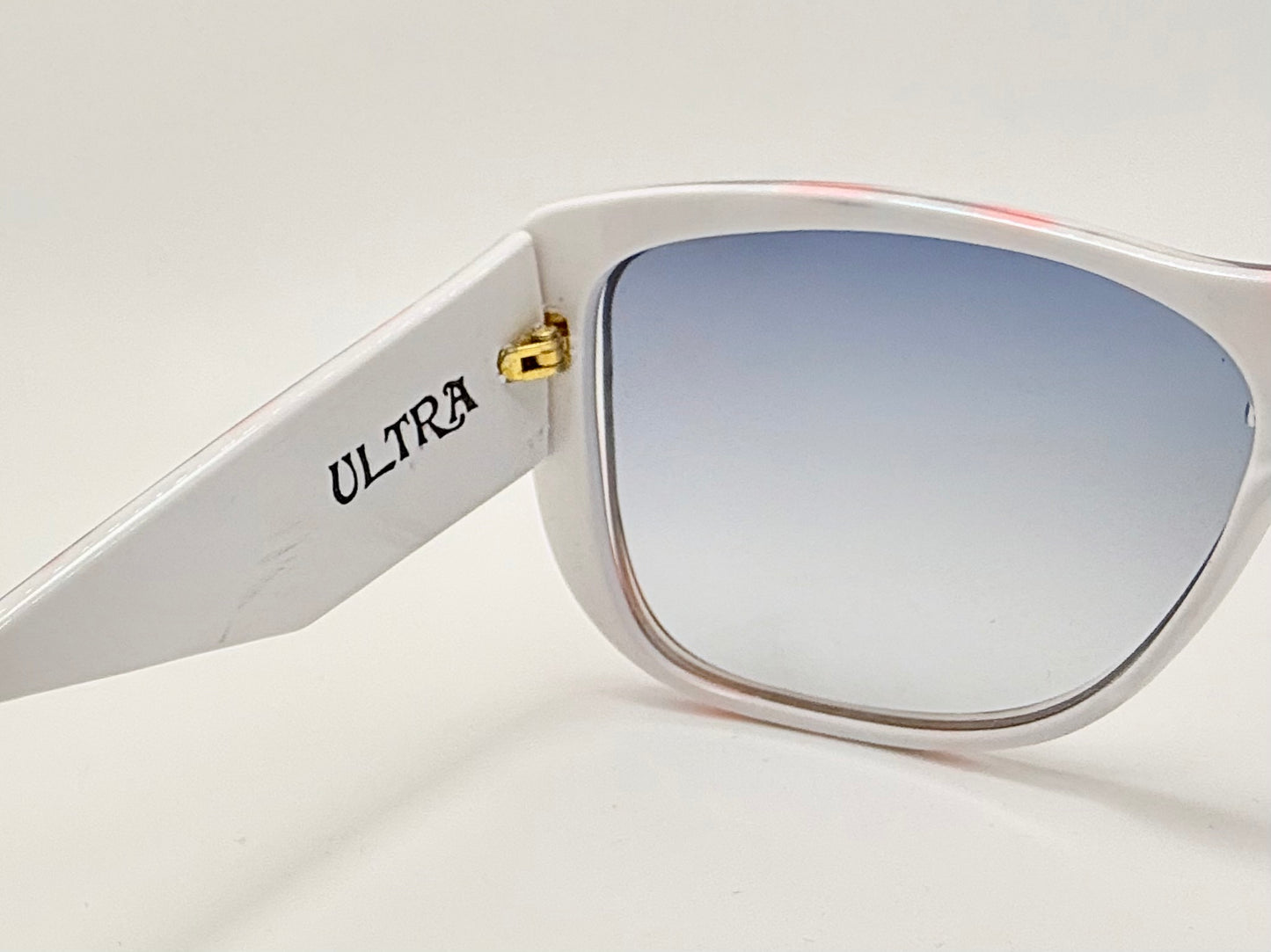 ULTRA CATALINA 4 Striped Sunglasses-Vintage 1980’s-with BRAND NEW “Berkos Designs” Lenses
