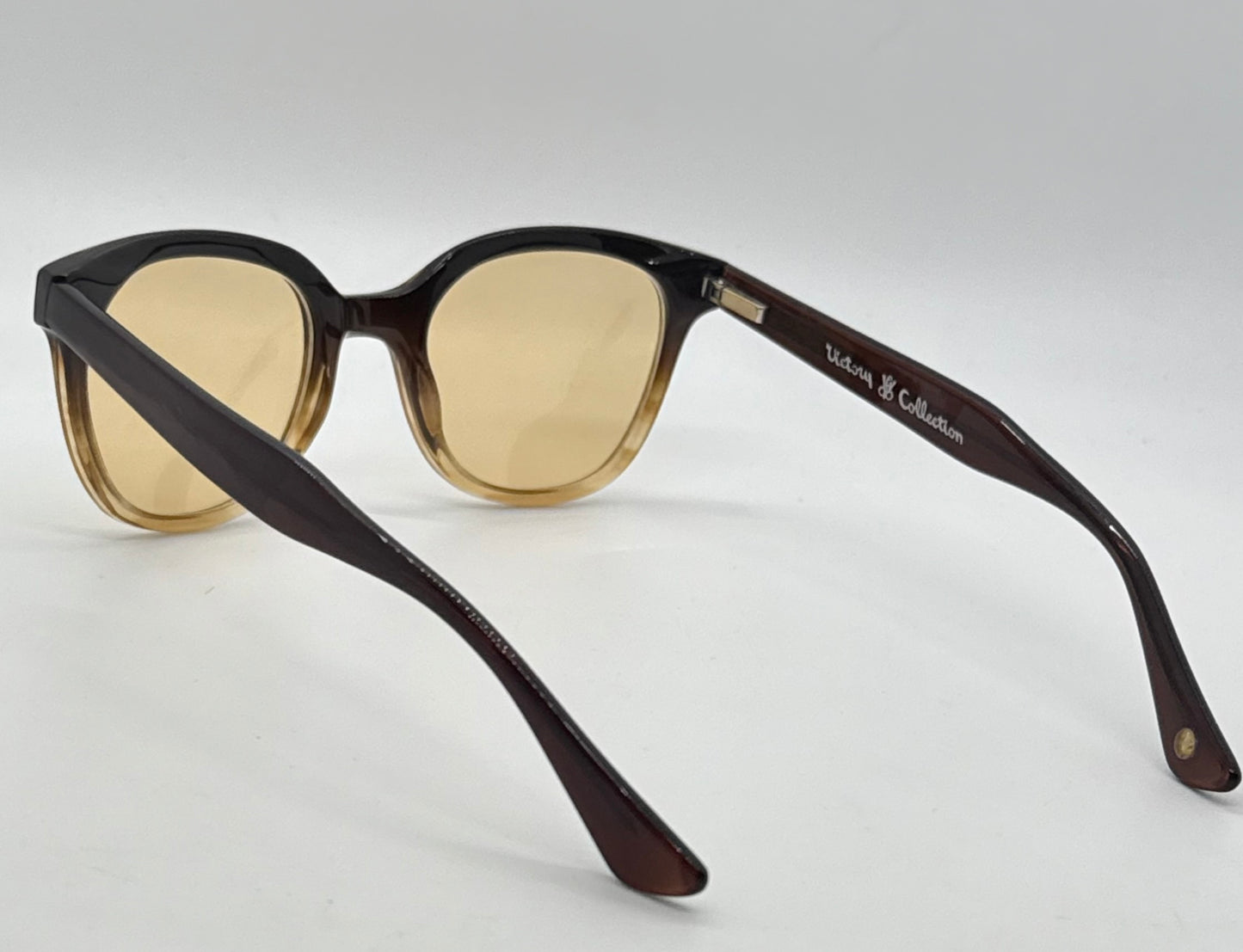 Victory Collection-Garfield 210 COF Vintage Sunglasses w/New Day/Night Custom Amber Tint Lenses