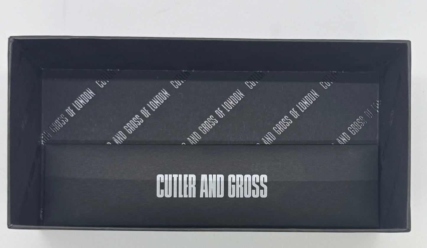 Cutler and Gross 0734 CBGAM Sunglasses-Handmade in Italy-Full Kit-Unworn