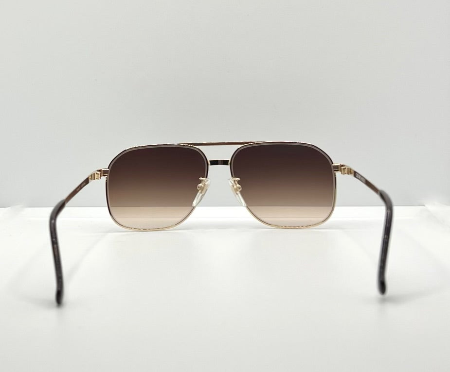CULTURE HOUSE No. 375 – Vintage Japanese Deadstock Sunglasses | w/ New, Custom Tobacco Gradient Lenses (TITAN-P)