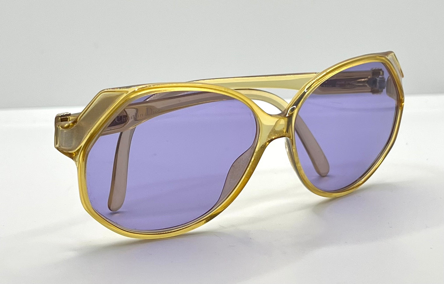 CHRISTIAN DIOR 2255 20 – Vintage Sunglasses w/New, Custom Lavender Lenses-Germany