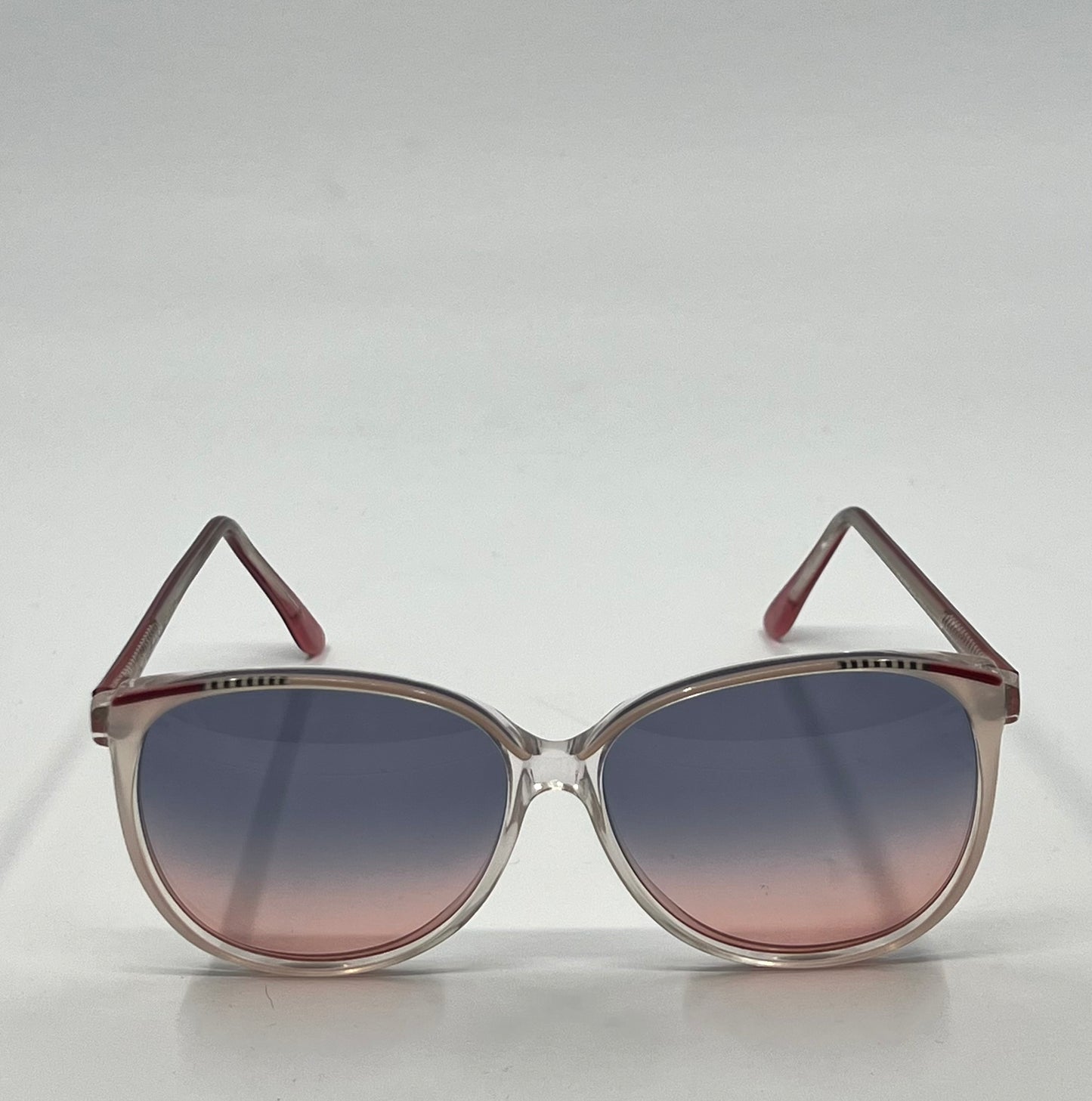 Oleg Cassin 780 Vintage Sunglasses w/New Blue/Rose Gradient Custom Tinted Lenses-Unworn-140mm