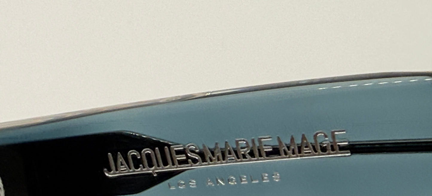 Jacques Marie Mage TOMLIN INDIGO Sunglasses-New Custom Lenses-Unworn-Full Kit