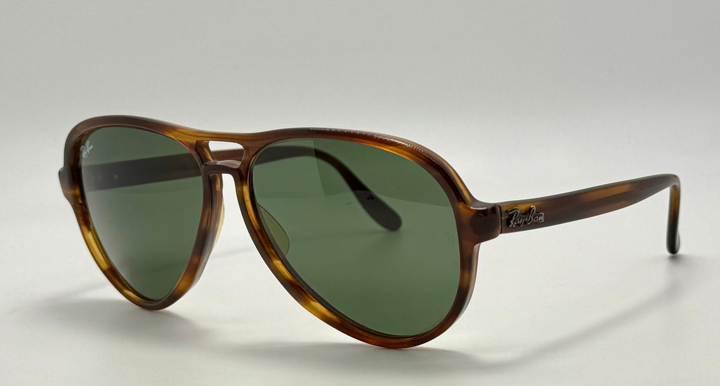 New/Old Stock Vintage 58mm B&L Ray-Ban VAGABOND Sunglasses with Brand New Ray-Ban G-15 Lenses
