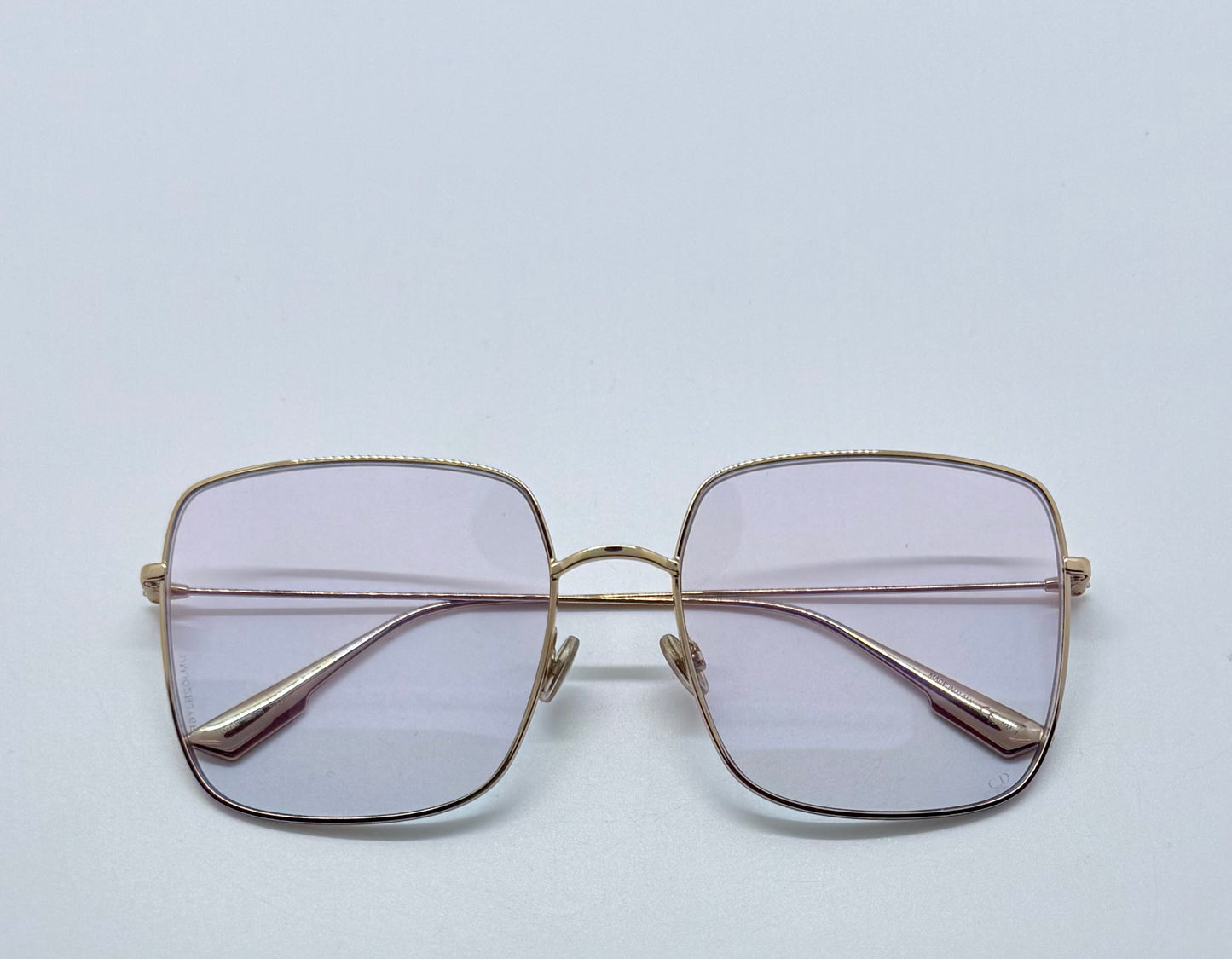 Dior Stellaire 1 0001 TE Pale Gold Titanium Edition Sunglasses – Full Kit