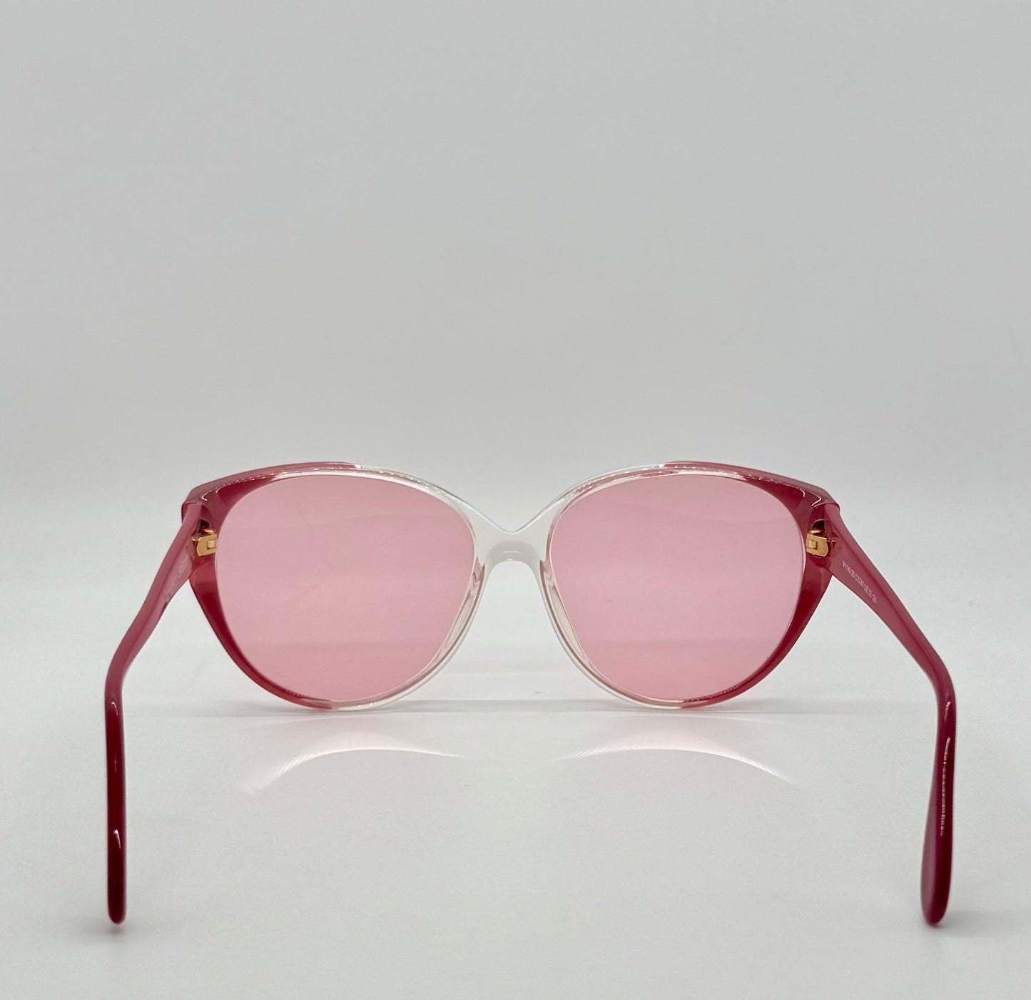 Silhouette M1149/20 C2740 Vintage Cat Eye Sunglasses w/New Pink Custom Lenses-58mm-Austria