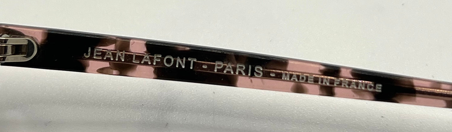 Jean Lafont Paris OCEANE 743 Pink Havana Eyeglasses – Made in France – 51-15-136 – Brand New