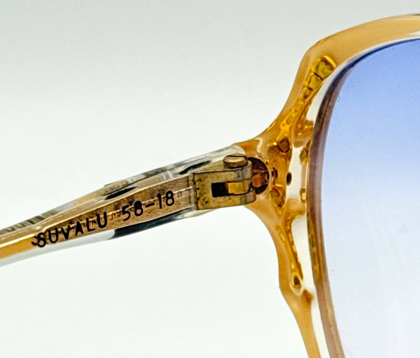 ULTRA SUVALU 58-18 Vintage Sunglasses w.New, Custom Dual-Tint Lenses – West Germany