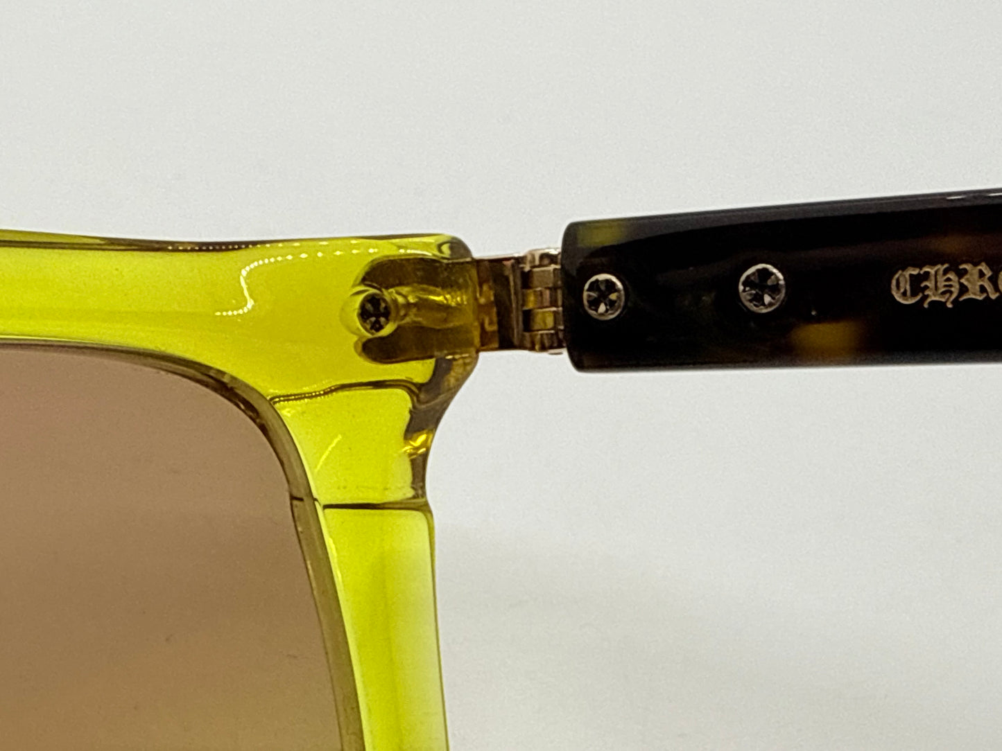 Chrome Hearts SMAKERASS GS-DT Yellow/Tortoise-Zeiss Lenses-Full Kit-New-57mm