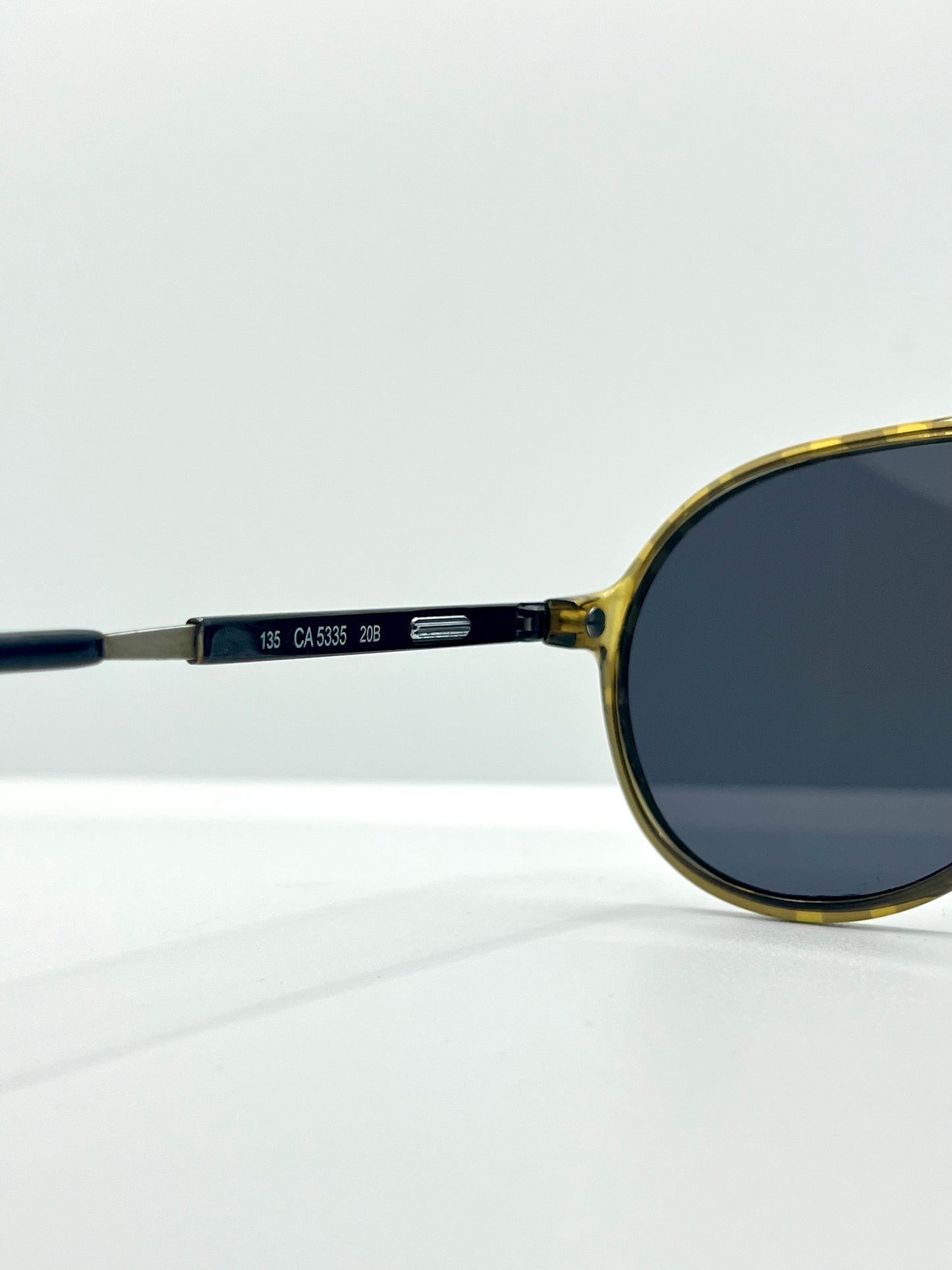 CARRERA CA 5335 20B – AVIATOR VINTAGE SUNGLASSES-CUSTOM BERKO’S DESIGNS LENSES