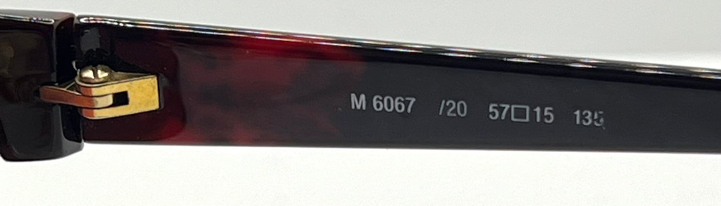 Silhouette V6054 M6067 Vintage Sunglasses w/New Custom Sunset Gradient Lenses-Austria