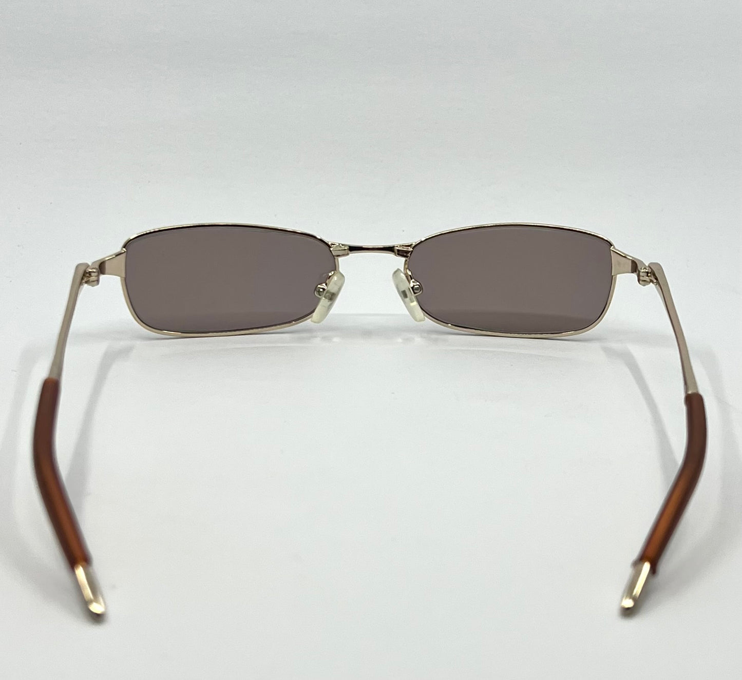 Oakley Straight Line 2.0 11-729 Vintage Sunglasses w/New Solid Brown Cudtom Tinted Lenses-Unworn/ Collectible
