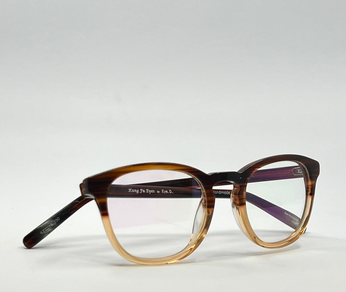 Kung Fu Eyes by Eye.D Handmade Optical Frames-Pit 1063-New/Unworn – Customizable