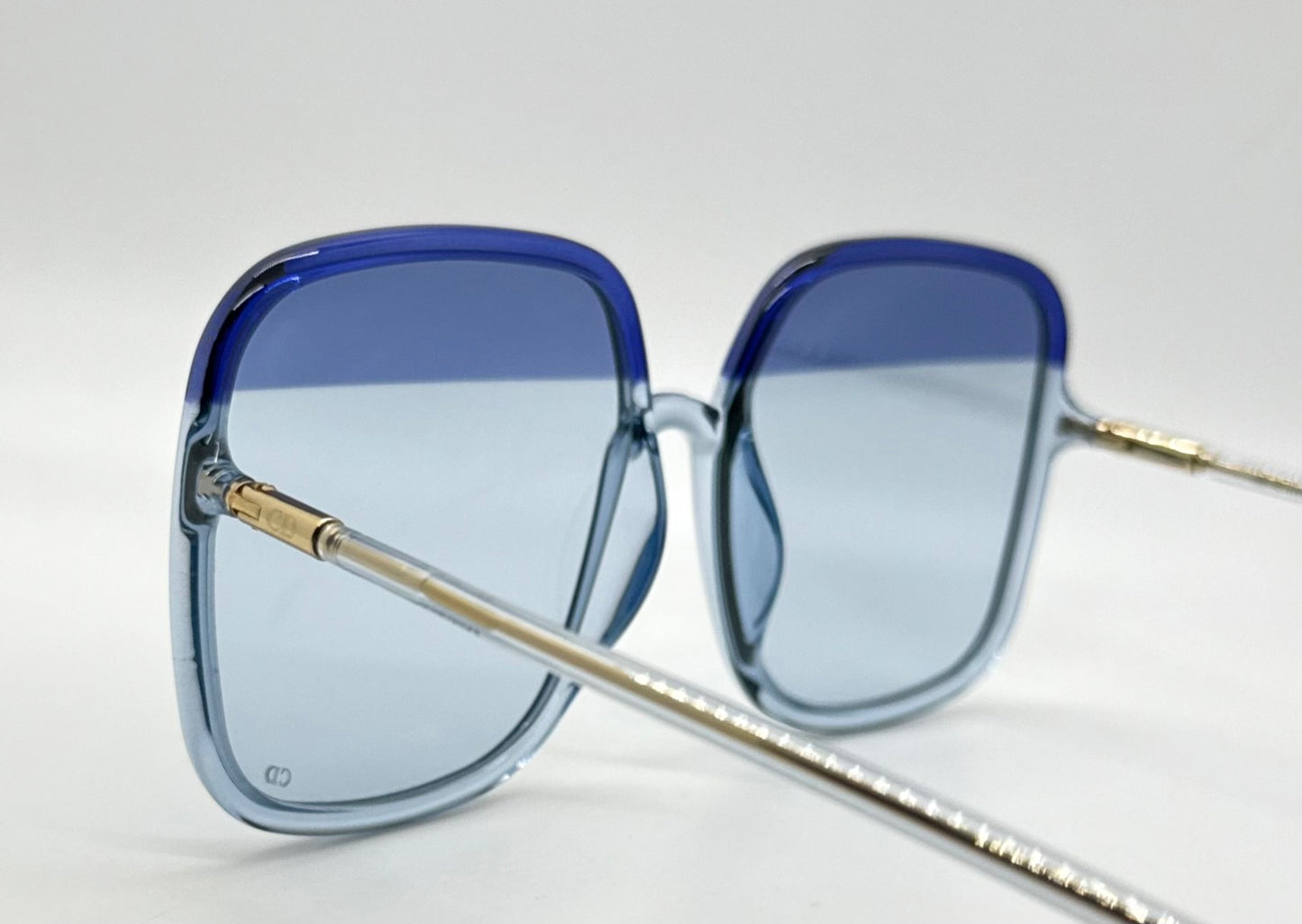 Christian Dior DiorSoStellaire1 Sunglasses ZX9UY-Blue Gradient Lenses–Full Kit/NOS