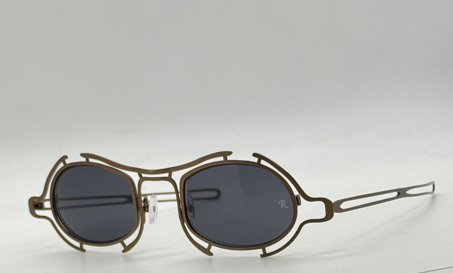 Raf Simons × Linda Farrow RAF13-C1 Bronze Sunglasses – Rare Collaboration