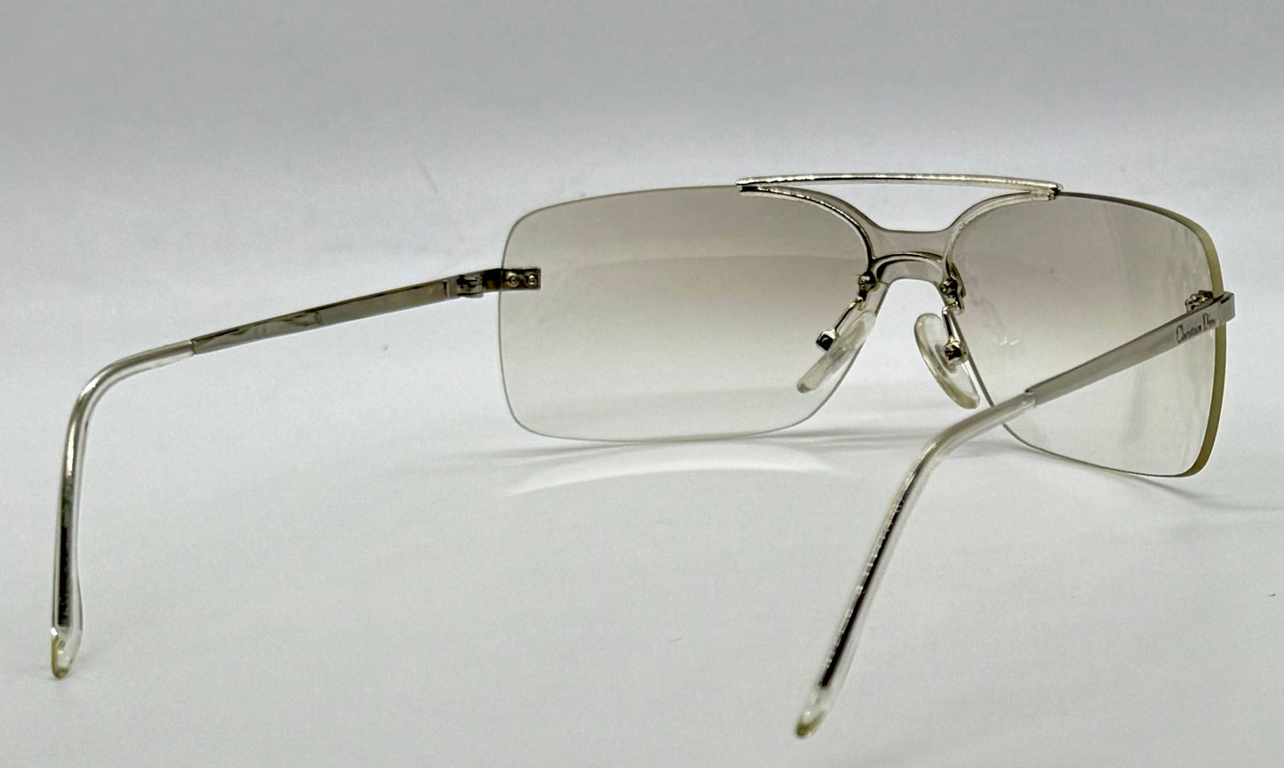Christian Dior MINI AVIATOR 29G Vintage Y2K Sunglasses-Deadstock-Italy