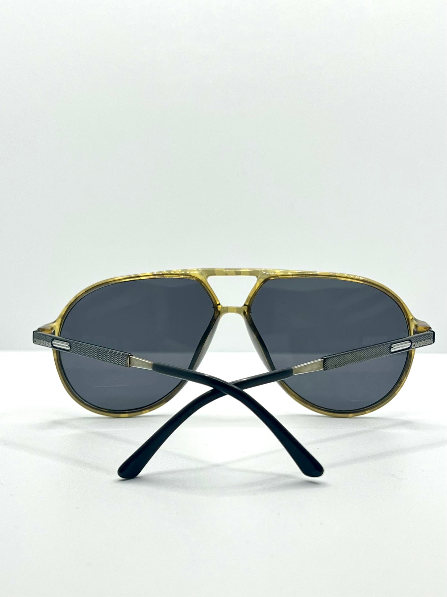 CARRERA CA 5335 20B – AVIATOR VINTAGE SUNGLASSES-CUSTOM BERKO’S DESIGNS LENSES