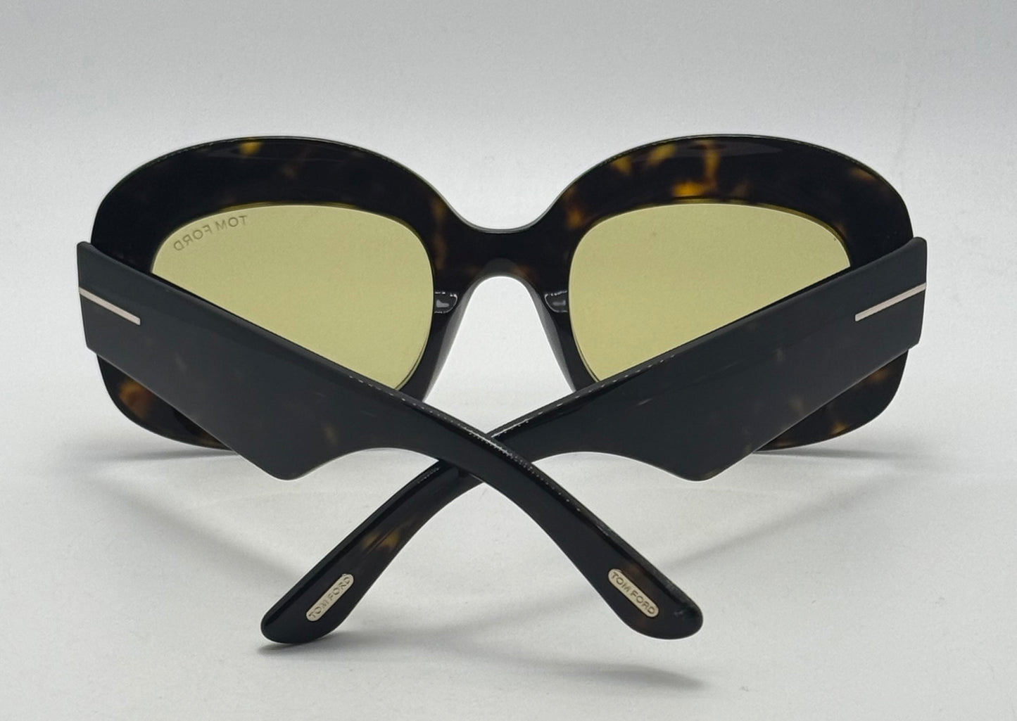 TOM FORD TF1219 CARMEN-02 52E Sunglasses – Yellow Lenses – Full Kit – Brand New
