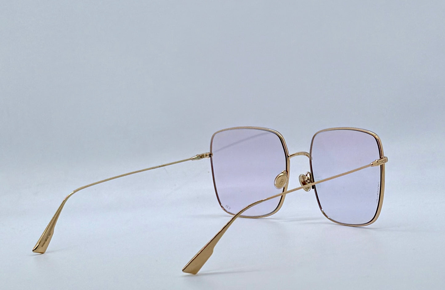 Dior Stellaire 1 0001 TE Pale Gold Titanium Edition Sunglasses – Full Kit