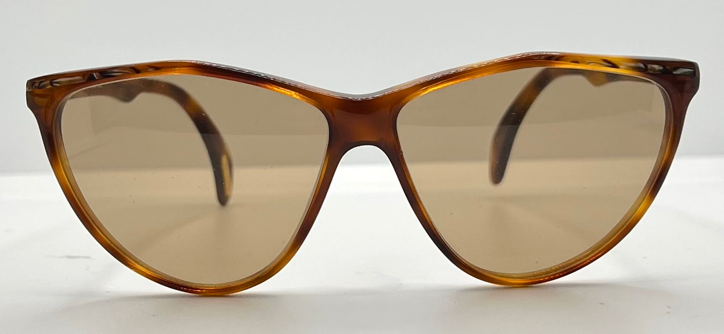 Gianni Versace 445 Vintage Sunglasses w/Original Glass Lenses-Deadstock