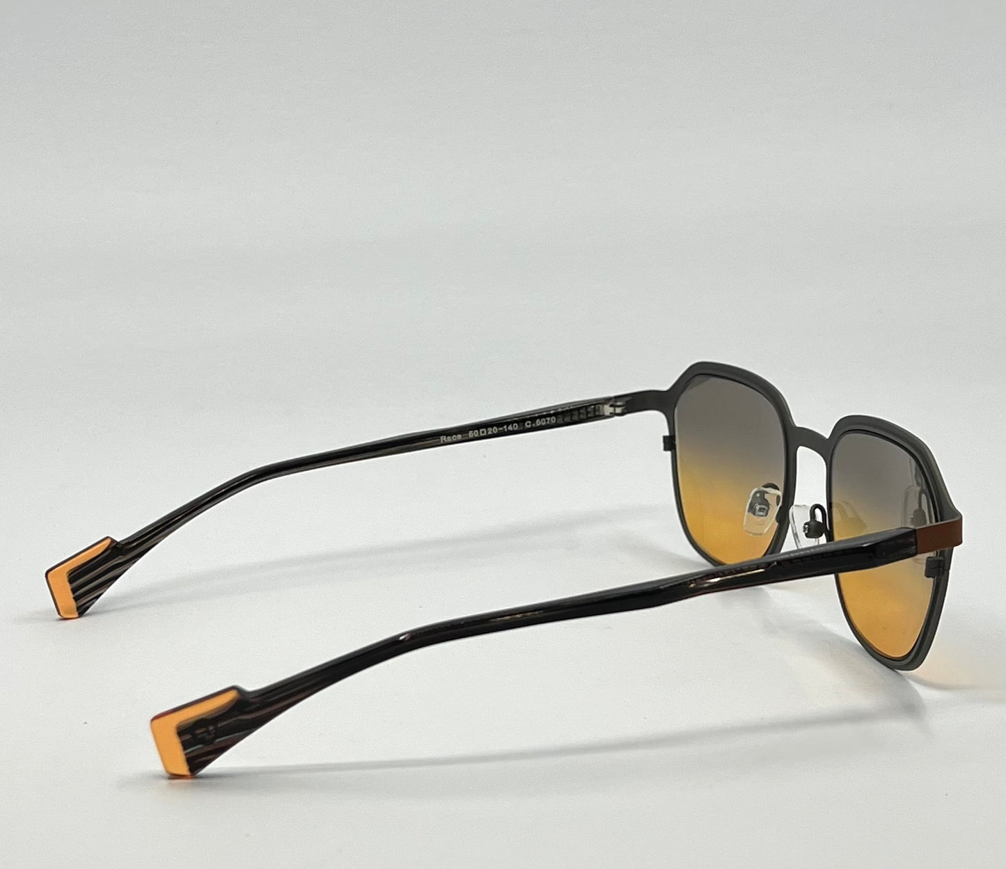 Bellinger Denmark Race C.5070 Sunglasses w/New Gradient Tinted Custom Lenses – Full Kit/Unworn