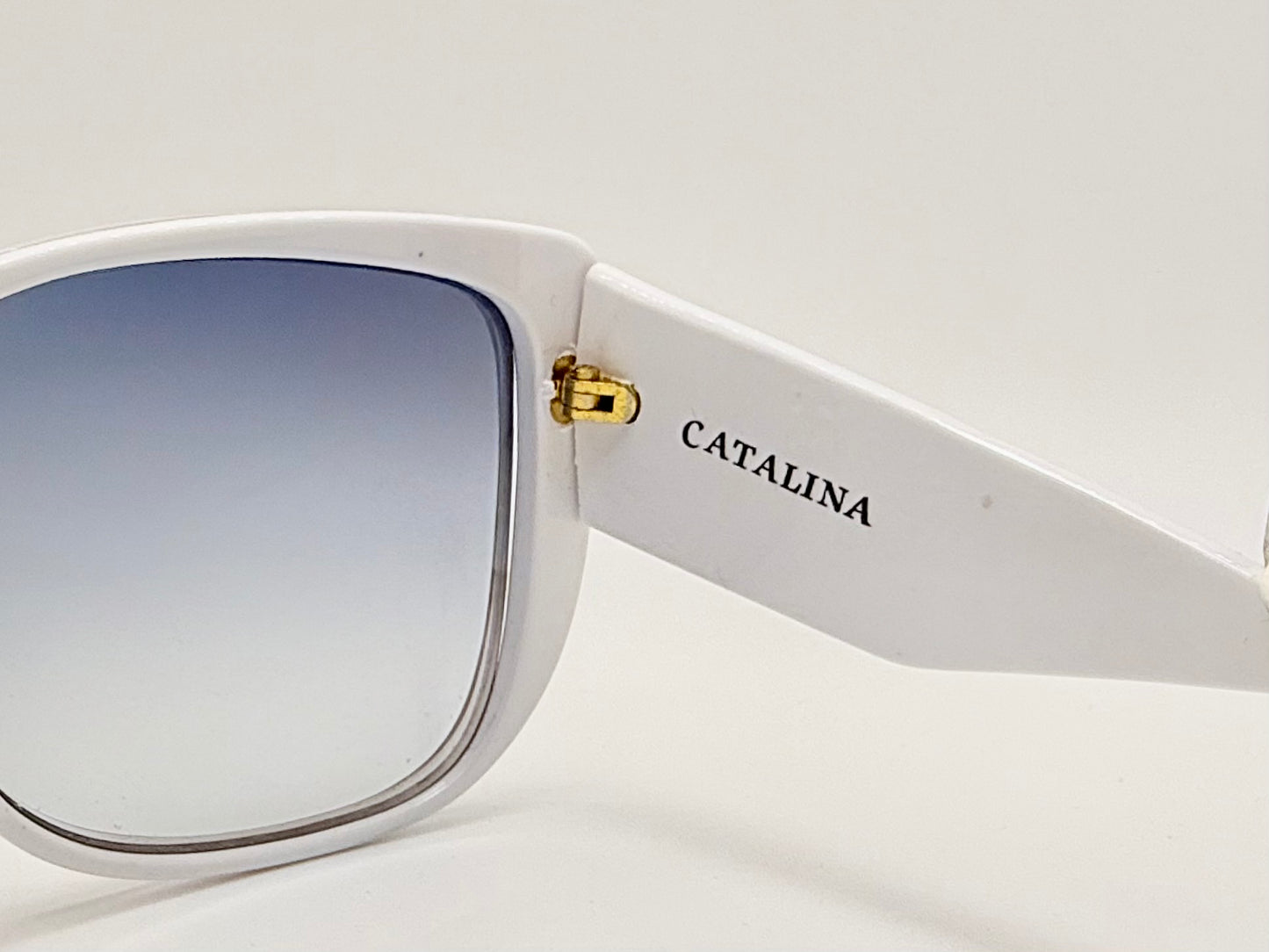 ULTRA CATALINA 4 Striped Sunglasses-Vintage 1980’s-with BRAND NEW “Berkos Designs” Lenses