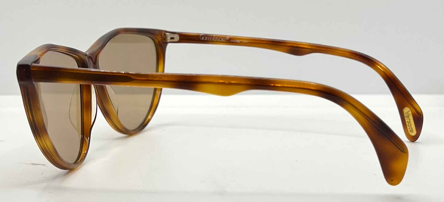 Gianni Versace 445 Vintage Sunglasses w/Original Glass Lenses-Deadstock
