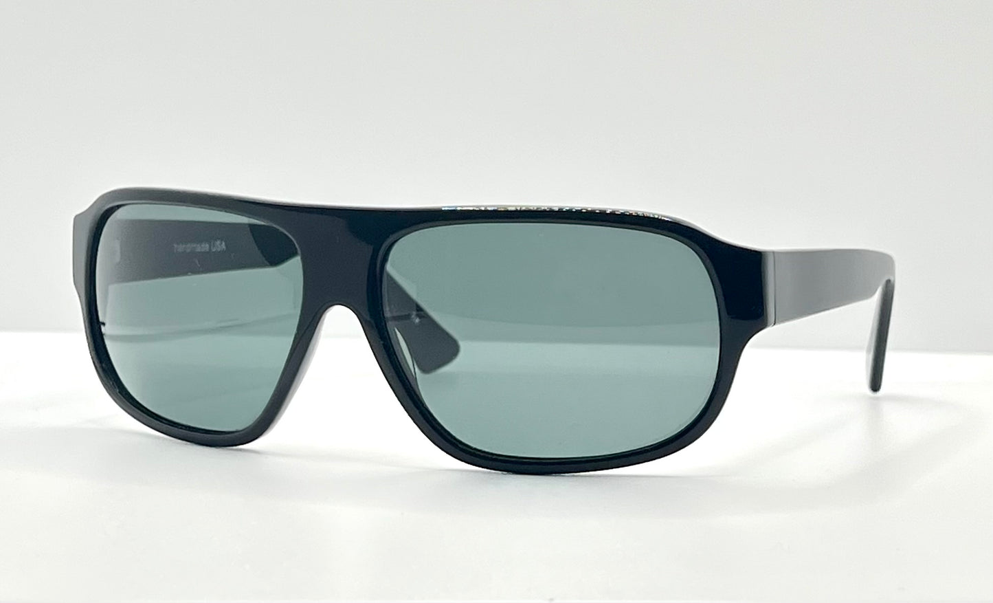 Deadstock Kala Eyewear “6 Base- USA Made Green Lenses-Black Frame