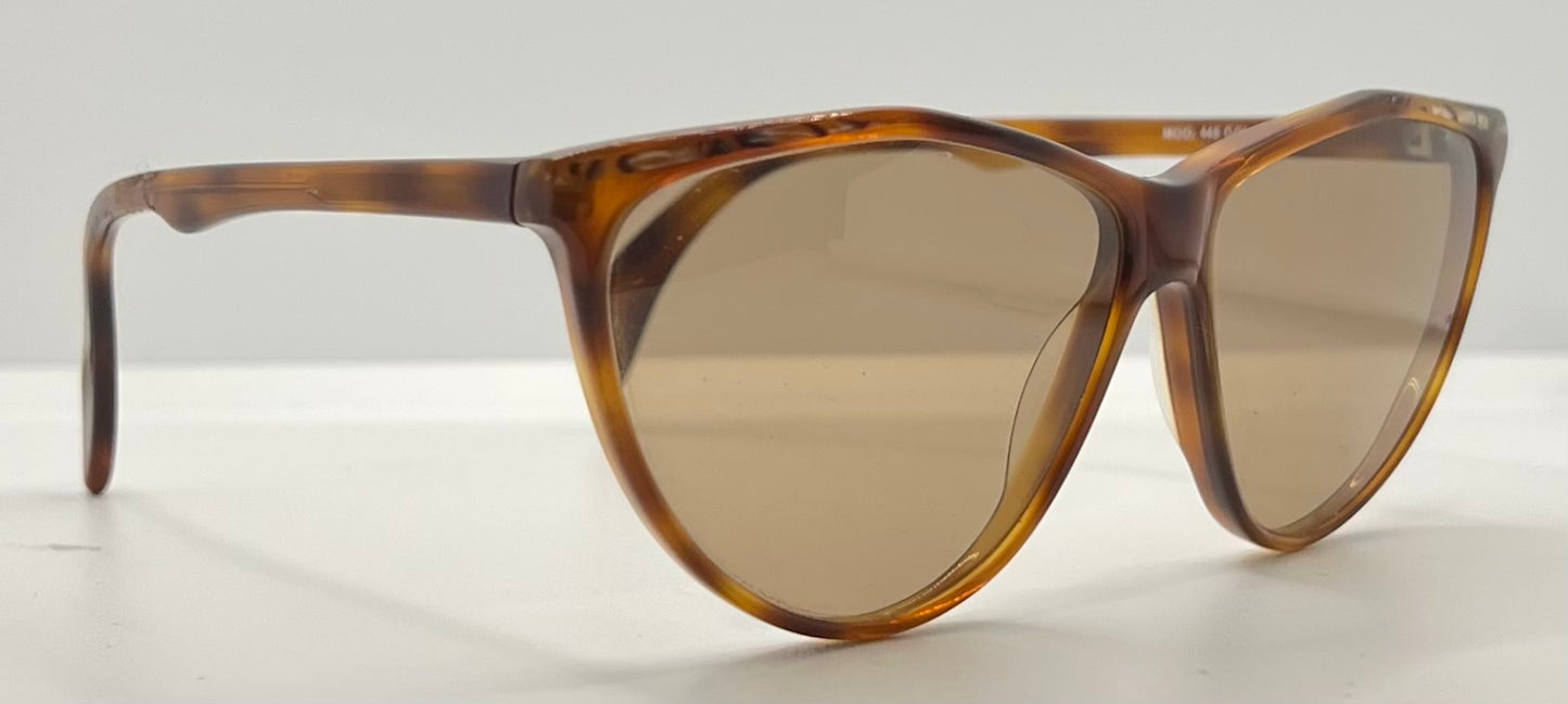 Gianni Versace 445 Vintage Sunglasses w/Original Glass Lenses-Deadstock