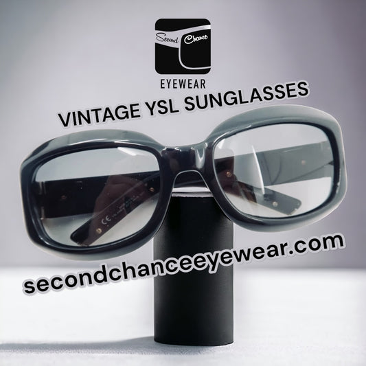 Vintage Saint Laurent Sunglasses-YSL 6186/S with Brand New Berko’s Designs Lenses™️