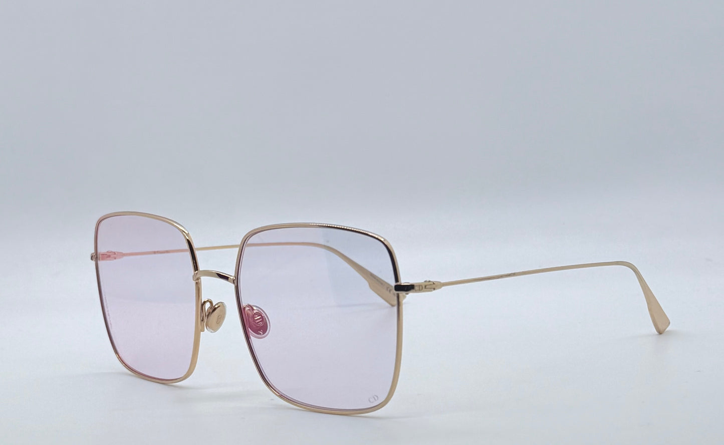 Dior Stellaire 1 0001 TE Pale Gold Titanium Edition Sunglasses – Full Kit