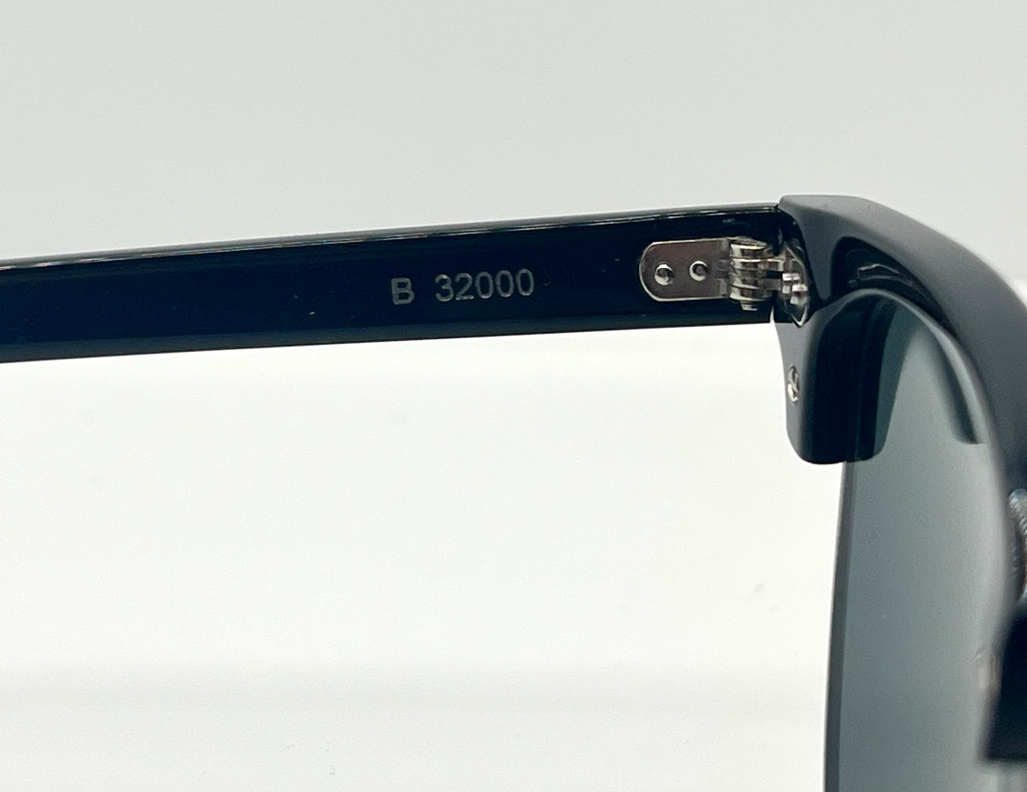 Vintage DEADSTOCK Fine Arts Optical Clubmaster Sunglasses – San Francisco – Custom Solid Grey Lenses